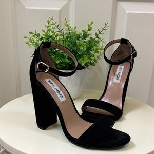 Steve Madden Elegant Black Block Heels